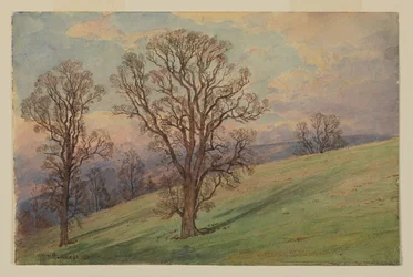 Studie der Landschaft, Chester County, PA