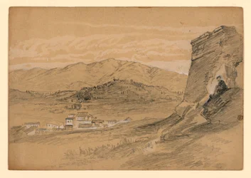 Studie der Landschaft