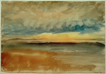Ein stürmischer Sonnenuntergang