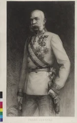 Franz Joseph I. in Galauniform eines Feldmarschalls