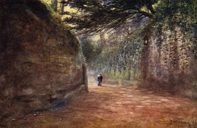 Die Auffahrt, Warwick Castle