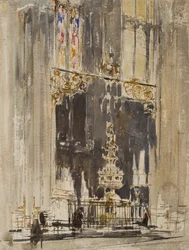 Kapelle und Taufbecken