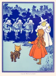 „Ich bin die Hexe des Nordens“ aus „Der Zauberer von Oz“ von L. Frank Baum