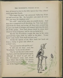 Illustration aus "Der wunderbare Zauberer von Oz" von Lyman Frank Baum