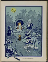 Du musst eine große Zauberin sein, Illustration aus "Der wunderbare Zauberer von Oz" von Lyman Frank Baum