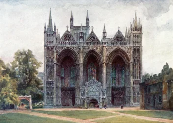 Peterborough, die Westfront
