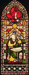 St. Markus, ca. 1870 (Buntglas)