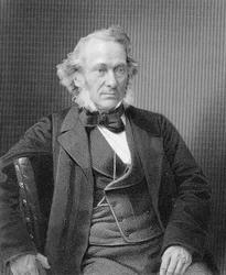 Richard Cobden, graviert von William Holl nach einem Foto, ca. 1860