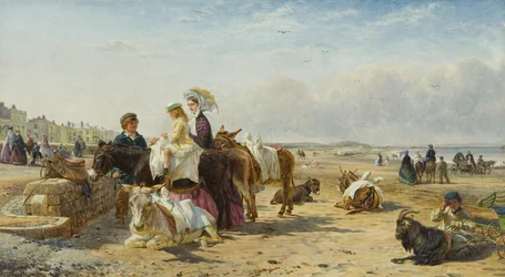Weston Sands im Jahr 1864