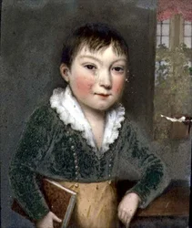 Unbekannter Sohn aus den FitzHerbert-Familienporträts, ca. 1817