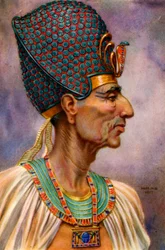 Ramses II., altägyptischer Pharao der 19. Dynastie, 13. Jahrhundert v. Chr., 1926