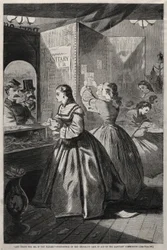 Irgendetwas für mich, bitte - Postamt der Brooklyn Fair zur Unterstützung..., 1864