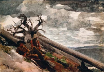 Verbrannter Berg