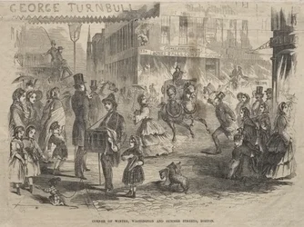 Ecke Winter, Washington und Summer Streets, Boston