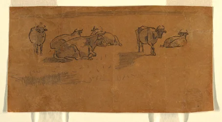 Kühe auf einer Weide, ca. 1872