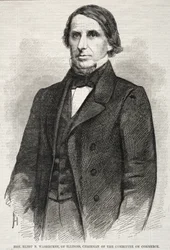 Hon. Elihu B. Washburne, Vorsitzender des Handelsausschusses von Illinois