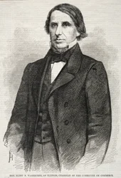 Hon. Elihu B. Washburne, aus Illinois, Vorsitzender des Handelsausschusses, 1860