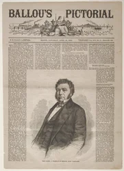 Der ehrenwerte James A. Pearce, US-Senator aus Maryland