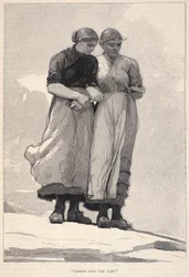 Über die Klippe schauen, aus The Century Magazine, November 1883