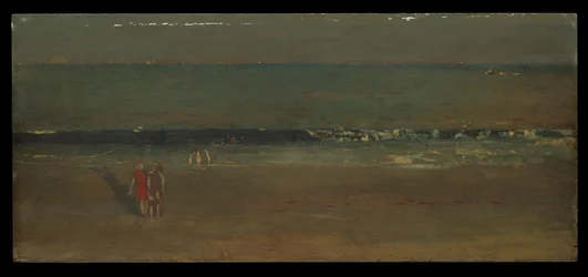 Der Strand am späten Nachmittag