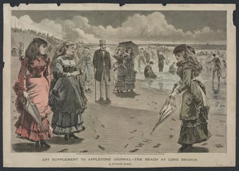 Der Strand von Long Branch, 1869