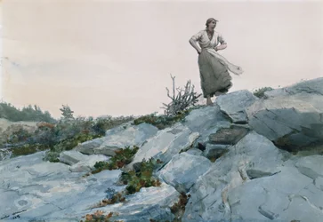 Der Zweigsammler, 1883