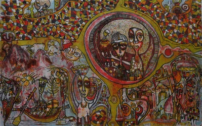 Figuren im Mond