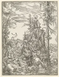 Sankt Georg tötet den Drachen