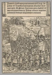 Eroberung von Neapel, Platte 17 aus Historische Szenen aus dem Leben von Kaiser Maximilian I. aus dem Triumphbogen
