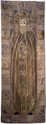 Das Grabtuch des Heiligen Sergius von Radonesch, 1671