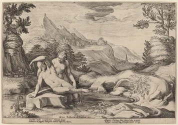 Salmacis und Hermaphroditus