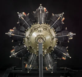 Wright Cyclone P-1, Radial 9 Motor, ca. 1925