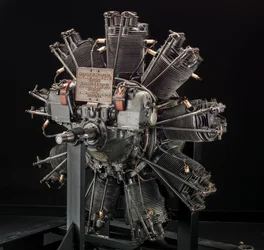 Wright Whirlwind J-4B, Byrd Nordpolflug, Radial 9 Motor, ca. 1926