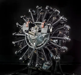 Wright Whirlwind R-790-A J-5 Radial 9 Motor, 1920er Jahre