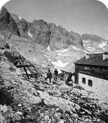 Simony-Hütte, Salzkammergut, Österreich, ca. 1900er Jahre