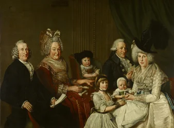 Pieter de Clercq (1731-1807) und seine Familie