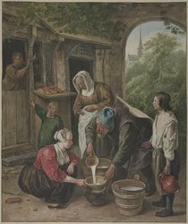 Die Milchverkäuferin