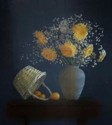 Gemütliches Stillleben Blüte