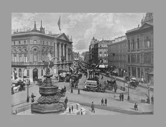 Piccadilly Circus, London, ca. 1900