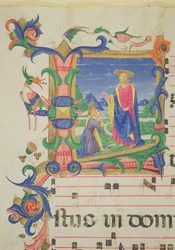 Missale 515 f.72v Initiale 
