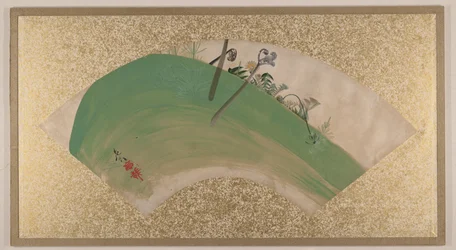 Blumen auf Gras, spätes 19. Jahrhundert
