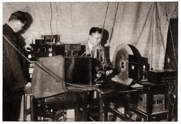 Denes Mihaly erster Fernseher