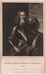 Edward Somerset, Marquis von Worcester, ca. 1640