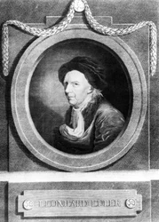 Leonhard Euler, Schweizer Mathematiker, späte 18. Jahrhundert