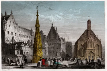 Nürnberg, um 1830 (Gravur)