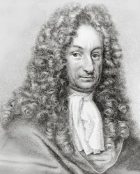 Porträt von Gottfried Wilhelm von Leibniz (1646-1716), deutscher Mathematiker, Philosoph und Wissenschaftler