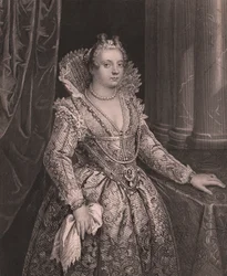 Porträt von Maria de