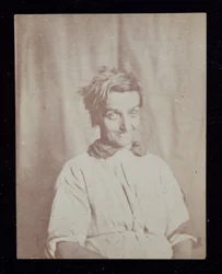 Psychiatrie Porträt eines Patienten, Surrey County Asylum, ca. 1852