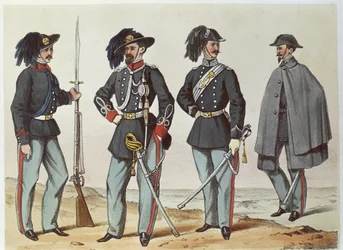 Uniformen - Italienisches Risorgimento, Ende des 19. Jahrhunderts