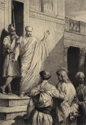 Jesus vor Pilatus